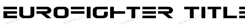 Eurofighter Title Re字体转换